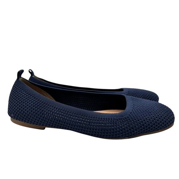 Lucky Brand Women's Blue Daneric Slip On Ballet Flat Size 6.5M‎ - Picture 1 of 8